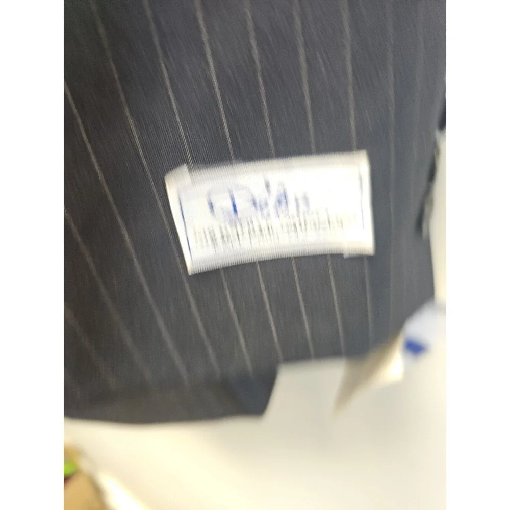 Haband Duke Jacket Sport Coat Blazer 40R Blue Pinstripe New - Picture 3 of 7